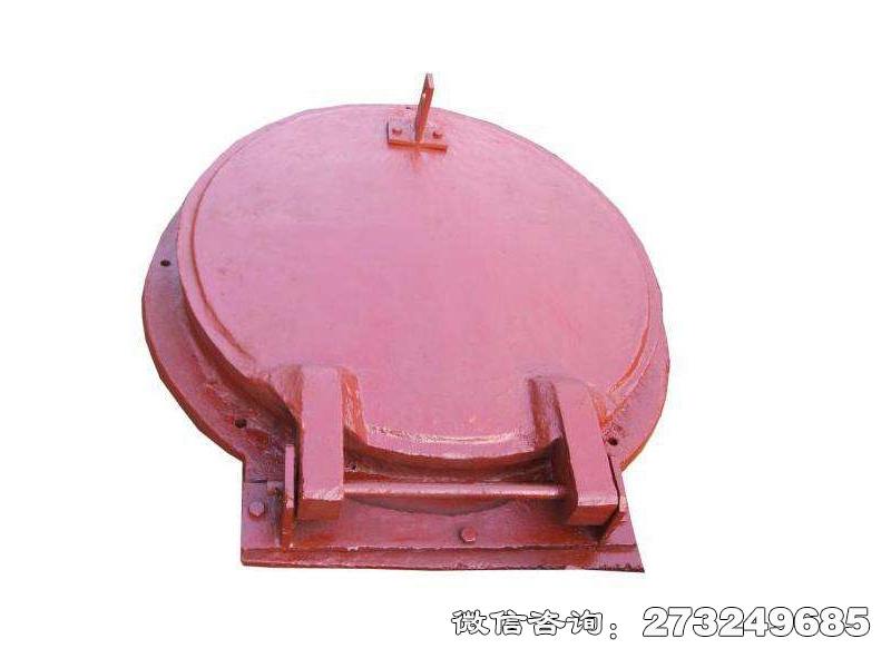 南谯钢制圆形管道拍门