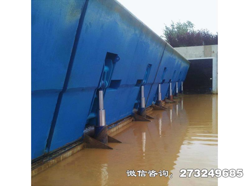 泰安底横轴液压钢坝